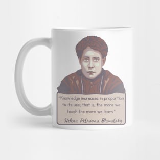 H. P. Blavatsky Portrait and Quote Mug